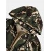 Mens Camouflage Print Hooded Jacket Jogger Pants Sports Casual Two  Piece Outfits